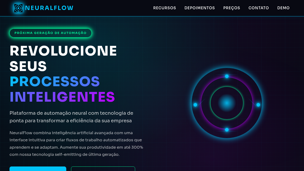 Cyberpunk Dark Mode Flow