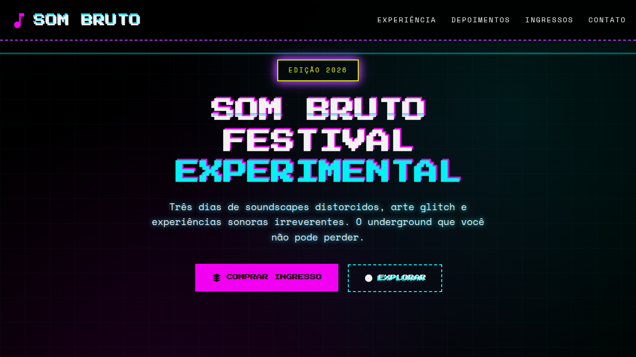 Brutalismo Sonoro Glitch