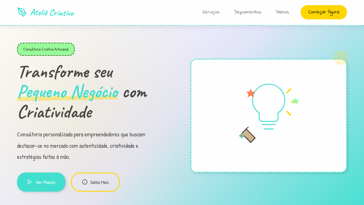 Criatividade Artesanal e Pessoal