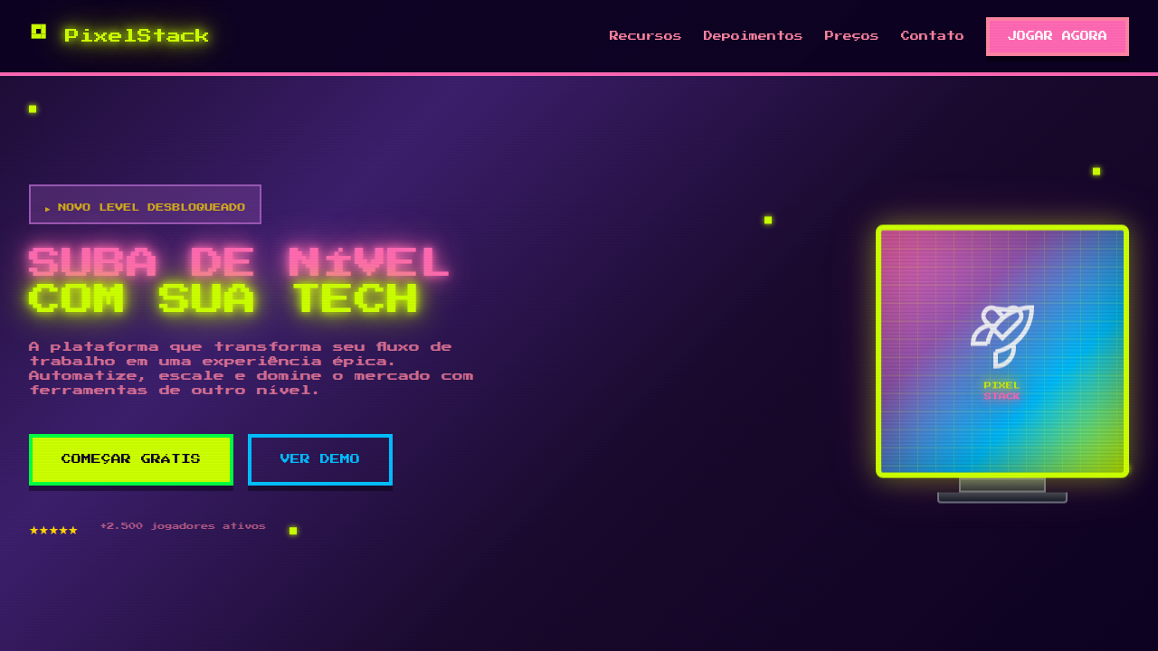 90s Retro Video Game