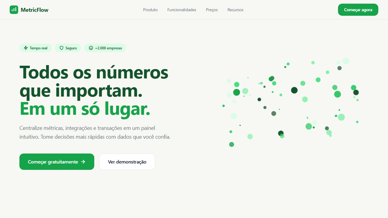 Analytics Metric Flow