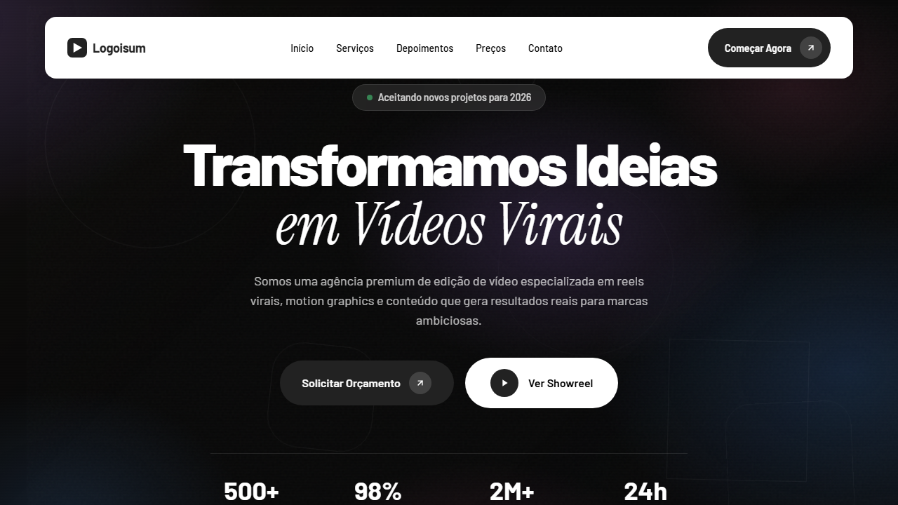 Logoisum Video Agency Hero